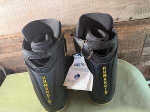 Humanoid Wakeboard Bindings Boots Black Yellow sz 6-8